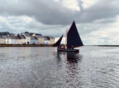 Galway Hooker, Boat, The Long Walk, Claddagh, Galway City_master