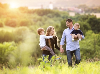 Family Enjoying February Mid Term break
